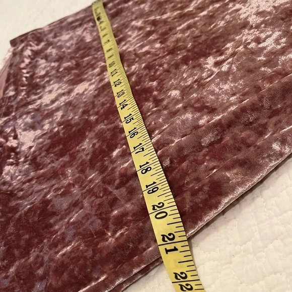 Crushed Velvety Top Sleeveless & Jogger Pants Lounge Wear Set Pink Medium L Y2K - Picture 10 of 17